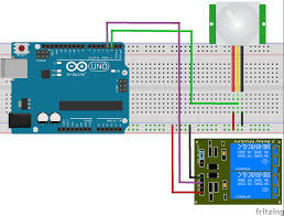 Wiring diagram for outdoor motion detector light best wiring. Arduino Lesson Pir Motion Sensor Osoyoo Com