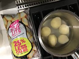 Preheat the oven to 400 degrees f (200 degrees c). Product Snapshot Spud Lite Potatoes With 25 Per Cent Less Carbs Catherine Saxelby S Foodwatch