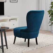 Simple and reminiscent to that of a traditional rocking chair, it just. Remsta Armchair Djuparp Dark Green Blue Ikea