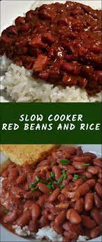Slow Cooker Red Beans And Rice Slow Cooker Red Beans Recipes With Kidney Beans Beans Recipe Crockpot