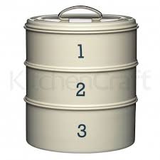 Boite A Gateaux De 3 Niveaux En Metal 22 X 24 Cm Boite A Gateau Boite Conservation Des Aliments