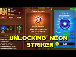Carrom Disc Pool Unlocking Neon Striker Color Season Eby Roy Youtube In 2020 Pool Coins Hack Free Money Board Game Hacks