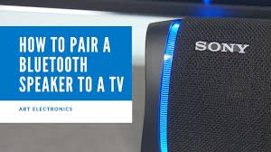 The legrand pass & seymour tv recessed box is the only one i will install. How To Connect A Bluetooth Speaker To Your Tv Sony Youtube