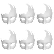 I can think of a ton of halloween ideas, not to mention masquerade fun! Aspire 720 Pcs Blank Diy Masks Craft Paper Halloween Masquerade Face Mask Decorating Party Costume Walmart Com Walmart Com