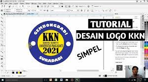 Logo harus sederhana desain logo yang sederhana dapat mudah dikenali, serbaguna, dan diingat. Belajar Desain Logo Kkn Menggunakan Coreldraw Youtube