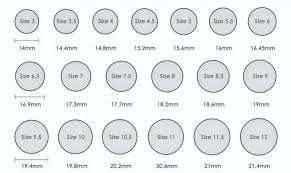 Mens Ring Size Print Out Foto Ring And Wallpaper