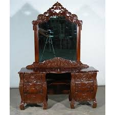 Very well looked after and in very good. Victorian Rococo Vanity Dresser With Mirror 1539953