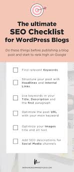 Check Out Our Comprehensive Seo Guide For Wordpress Blogs With A Lot Of Tips And Tricks To Optimize And Boost Seo Guide Search Engine Optimization Seo Seo Tips