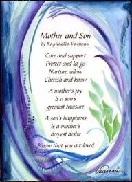 Mother And Son Son Quotes Mother Quotes Son Poems