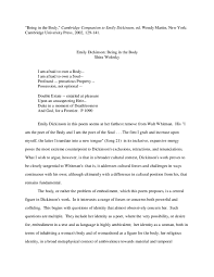 A poem about women's moods. Pdf Dickinson Being In The Body Pdf Shira Wolosky Academia Edu