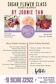 You can also try making gumpaste using gum tex from wilton. Quarter Plate Sugar Flower Class By Joonie Tan In Facebook