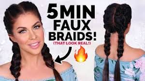 Can you braid fake hair at home? Fake Braids To Try Instead Of Regular Braided Styles Makeup Com