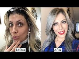 También te doy algunos consejos y trucos para aplicar el tinte y qué hacer para cubrir las canas. Como Tenirse El Cabello Gris En Casa Economico Bertha Makeup Youtube Como Tenirse El Pelo Cabello Gris Color Gris Cabello