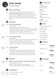 Zety's resume and cover letter services are free. 20 Professional Resume Templates Try For Free Download