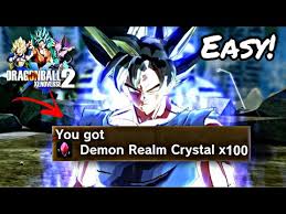 Dragon Ball Xenoverse 2 How To Get Instant Demon Realm Crystals Youtube