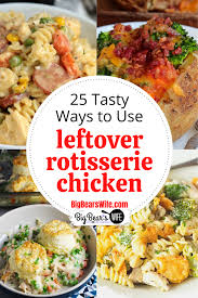 Rotisserie chicken makes it easy to get dinner on the table in a flash. 25 Tasty Ways To Use Leftover Rotisserie Chicken Big Bear S Wife