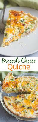 Broccoli Cheese Quiche Recipe Broccoli Cheese Quiche Recipes Quiche Recipes