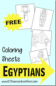 Plus they are so good for kids as they work on strengthening those fine motor skill to get ready for here are some fun mummy, pyramid, sphinx themed coloring sheets for an old testament or ancient egypt study for kids. Free Ancient Egyptian Coloring Sheets