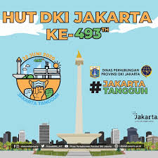 Daerah khusus ibukota jakarta (literally: Hut Dki Jakarta Ke 493 Dishub Dki Jakarta