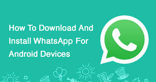 · turn on your mobile device and tap play store or app store to launch it. How To Download And Install Whatsapp For Android Devices Socialfaqs