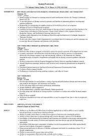 Cover letter tips & tricks. Art Therapist Resume Samples Velvet Jobs