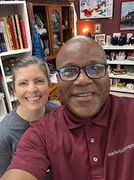 Huntsville history and art display at HC Blake Art and History Center