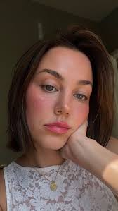 Faking sunburns since we wear SPF around here 🫡, @livetinted Huegaurd 3-1,  @chantecaille tinted bronze, @lancomeofficial all over concealer ,  @lauramercier highlighter wand (champagne), @narsissist ...