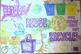Reduce Reuse Recycle Poster Contest Winners Chosen Recycle Poster Earth Day Projects Cards Handmade