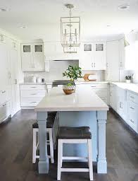 Blue Kitchen Island Light Blue Kitchen Island A Blue Kitchen Island Brings Some Color To This Blue Kitchen Island Kitchen Design Kitchen Island With Seating