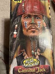 JACK SPARROW Johnny Depp Figure Head Knocker Pirates of Caribbean-NEW 🔥
