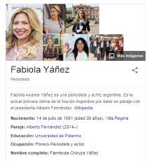 Contenido el vandalismo digital parece estar de moda en el país y muchas veces es utilizado con fines políticos, y esta vez, la víctima fue la primera dama de la nación, fabiola yáñez, a quien alguien editó su perfil de wikipedia y wikidata con agravios hacia su persona, cambiándole su nombre. Fiambrola Chiruza Yanez Florero Asi Denomina Google A La Primera Dama En Su Panel De Conocimiento