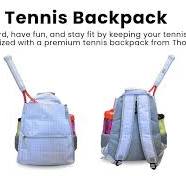 Amazon.com: Mochila de tenis para mujer, color gris, ligera, incluye gancho  y almacena 2 raquetas, pelotas y equipo deportivo, solo mochila : Deportes  ...