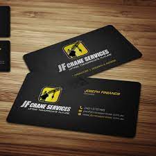 Bct (business cards tomorrow) is north america's largest wholesaler of thermographed (raised) and flat offset printed products to the printing trade and the graphic arts industry. Creative Bussiness Cards For A Crane Company Business Card Contest 99designs