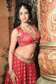 Beauty Galore HD : Sanjjana Galrani On The Sets of Swarna Khadgham