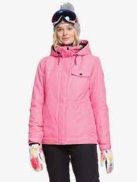 Roxy Billie Snow Jacket Beetroot Pink Mml0 Jackets Snow Jacket Polyester Jacket