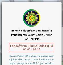 Pengumuman lolos tes administrasi rekrutmen rsu islam cawas maret 2021 23 maret 2021. Rs Islam Banjarmasin Home Facebook