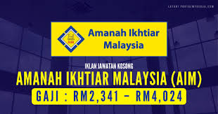 Real reviews by real company employee past and present here on jobstreet.com malaysia. Jawatan Kosong Amanah Ikhtiar Malaysia Aim Pegawai Percukaian Juru Trengkas My Kerja