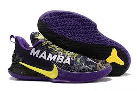 Black And Purple Nike Shoes 2020 Nike Kobe Mamba Focus Mamba Black Purple Yellow For Sale In 2020 Black Nike Shoes Kobe Mamba Nike