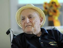 Happy birthday to Lou: Toasting New Fairfield's 98-year-old hero