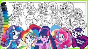 Gambar mewarnai kuda poni rainbow dash. Mewarnai Mlp My Little Pony Kuda Poni Coloring Pages Compilation Kompilasi Youtube