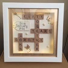 1000 Ideas About Golden Anniversary Gifts On Pinterest Homemade Anniversary Gifts 50 Wedding Anniversary Gifts Golden Anniversary Gifts