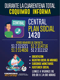 Hasta el 60% más pobre de la población según el puntaje de focalización previsional, determinado con información del registro social de hogares y de otros datos que dispone el estado. Departamento Social Municipal De Coquimbo Habilita Central Plan Social Para Atender Via Telefonica A Los Vecinos Y Vecinas Durante La Cuarentena Radio Montecarlo Fm