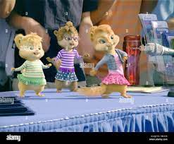 ALVIN AND THE CHIPMUNKS: CHIPWRECKED!, from left: Eleanor (voice: Amy  Poehler), Brittany (voice: Christina Applegate), Jeanette Stock Photo -  Alamy