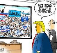 Editorial cartoons for Aug. 18, 2024: Presidential campaign ...