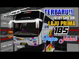 Kamu bisa menemukan file tersebut di internet. Livery Laju Prima 185 Papa Nakal Jb2 Shd Ori Bussid Bus Simulator Indonesia Youtube
