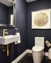 A bright shade of teal makes quite the statement in this modern bathroom design. The Power Of Colors Why Your Color Choices Are Important Small Toilet Room Small Bathroom Small Toilet