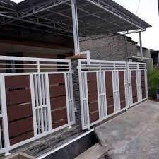 Harga pintu pagar minimalis terjangkau dikelasnya. Jual Pintu Pagar Minimalis Dorong Kota Bekasi Bengkel Las Galih Tokopedia