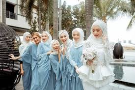 Koleksi tema warna dan design baju bridesmaids | blog. Baju Bridesmaid Adalah Radea