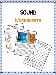 sound facts worksheets for kids types of sounds