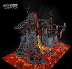 Mustafar08 Lego Art Star Wars Models Lego Star Wars